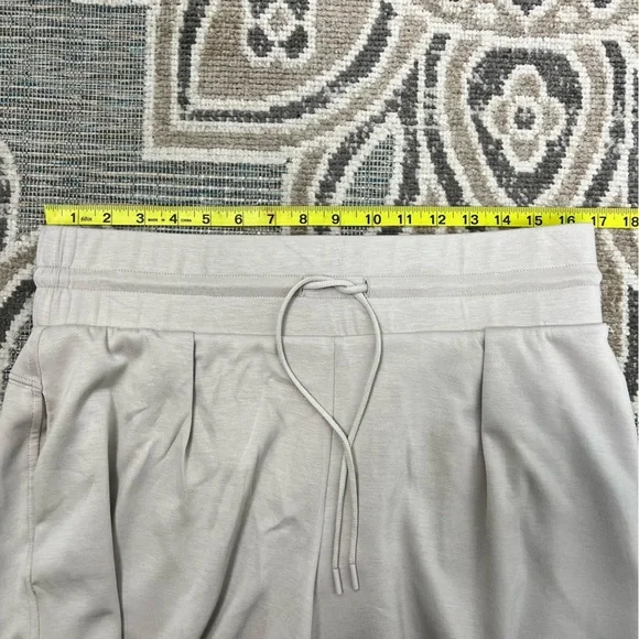 NWT Stylus Silver Gray High-Rise Sand Wash Side Pockets Women’s Size Large - Picture 6 of 8